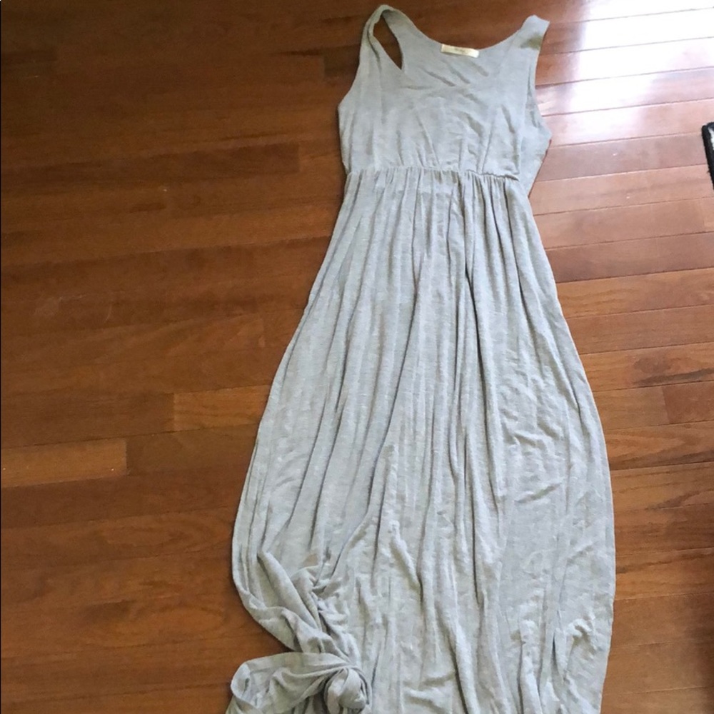 Grey maxi dress